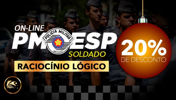 CURSO ON-LINE POLÍCIA MILITAR DO ESTADO DE SÃO PAULO - PMESP - SOLDADO - MATEMÁTICA - PROF. RODRIGÃO LAAAU