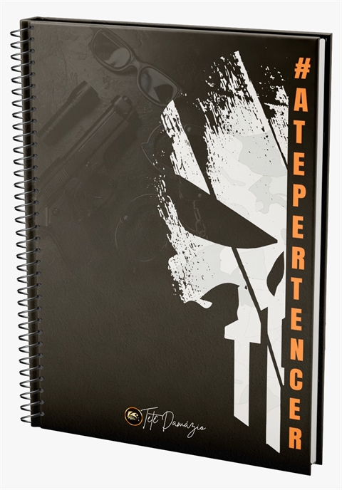 CADERNO PERSONALIZADO 200 FOLHAS