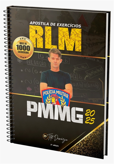 APOSTILA EXERCÍCIOS RLM PARA PMMG 2025