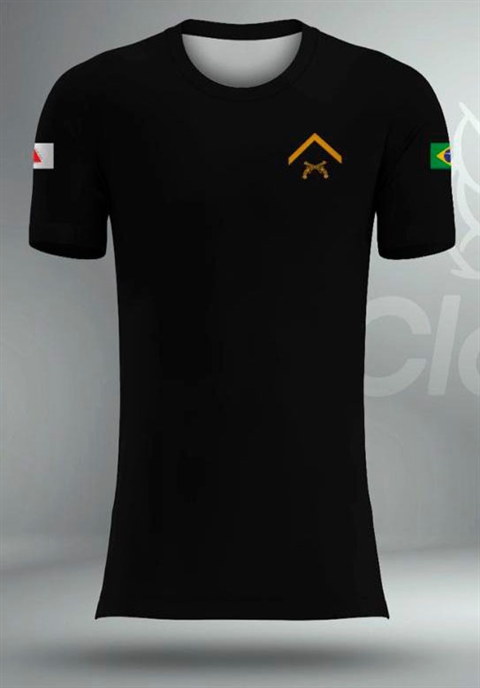 Camisa Espaço Tetê Damázio - Preta